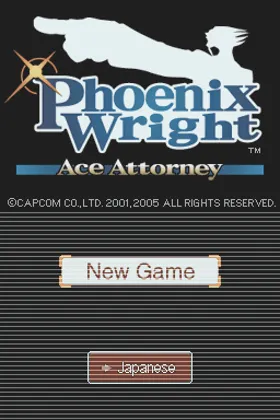 Phoenix Wright - Ace Attorney (USA) screen shot title